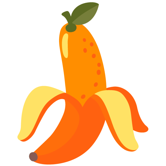 banana tangerine
