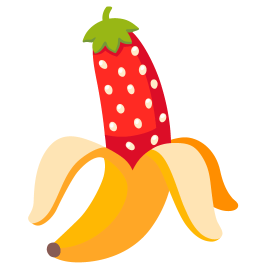 banana strawberry
