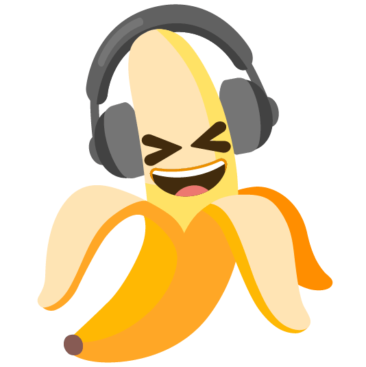 banana headphones