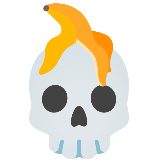 banana skull