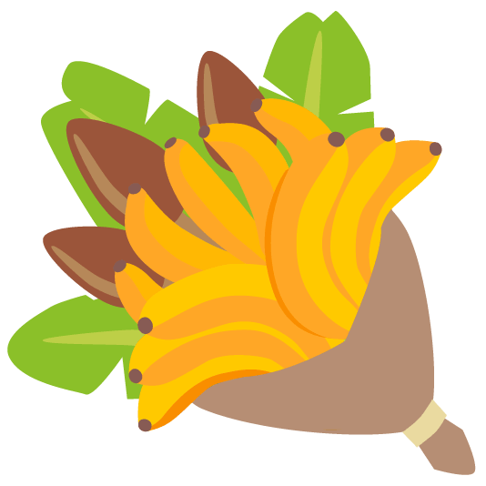 banana bouquet
