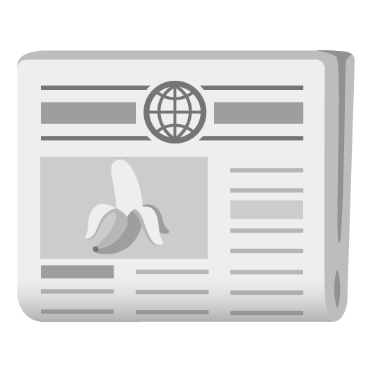 banana newspaper