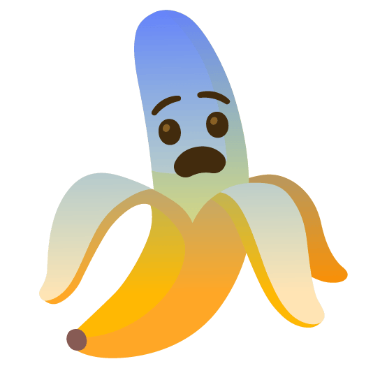 banana fearful