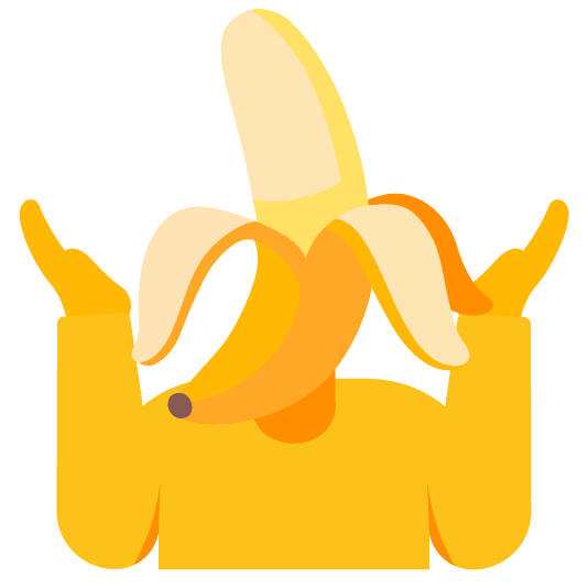 banana shrug