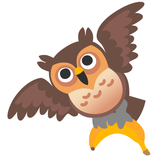 banana owl
