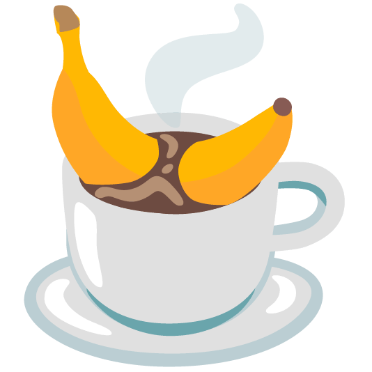 banana coffee