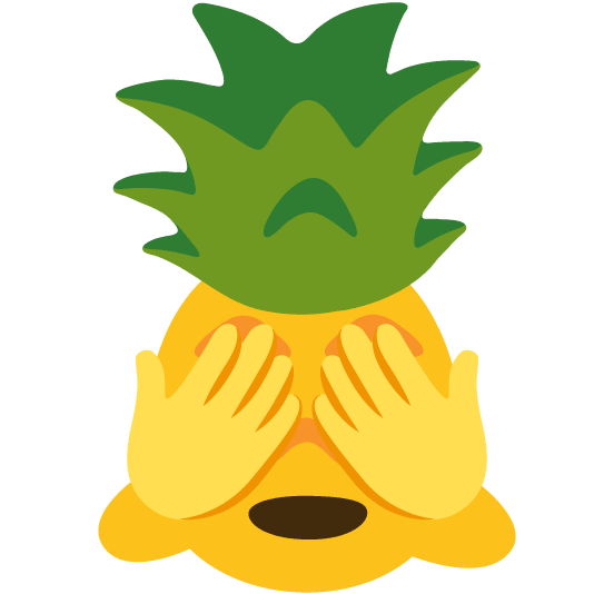 pineapple see no evil