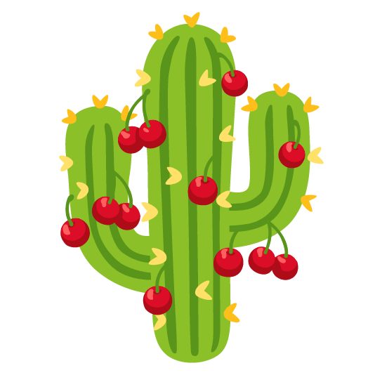 cherries cactus