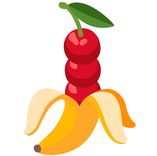 cherries banana