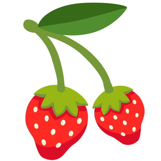 cherries strawberry
