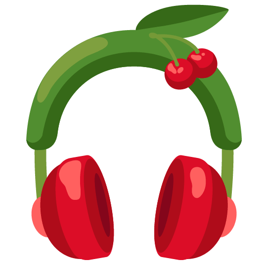 cherries headphones