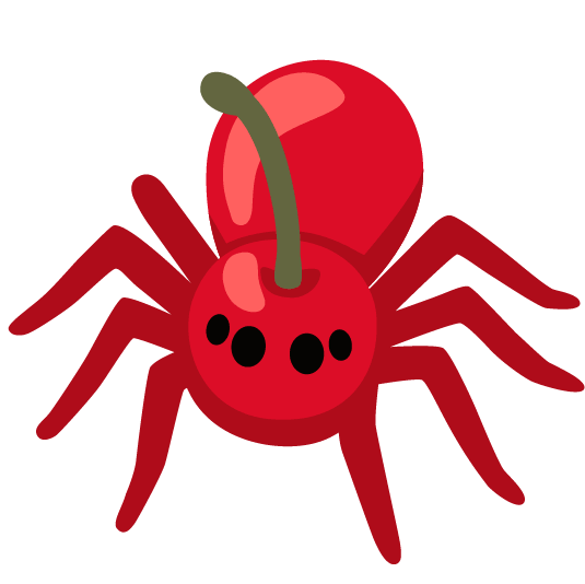 cherries spider