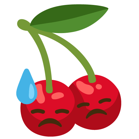 cherries sweat