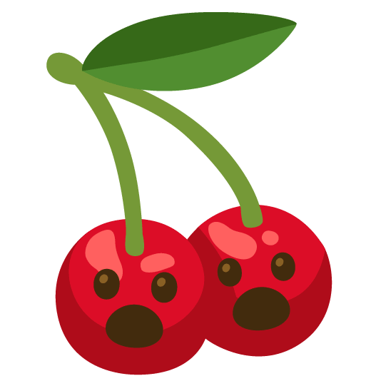cherries open mouth