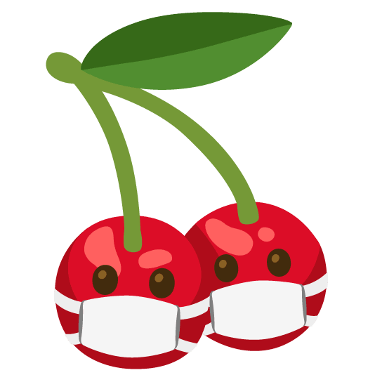 cherries mask