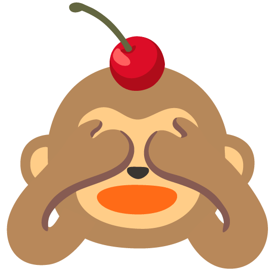 cherries see no evil