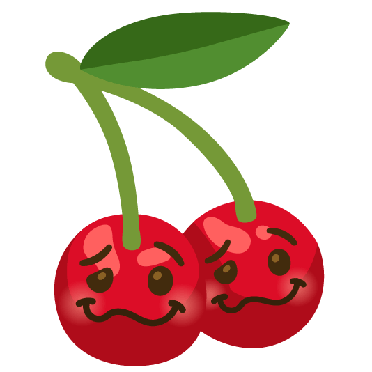 cherries woozy face