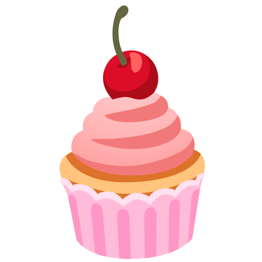 cherries cupcake