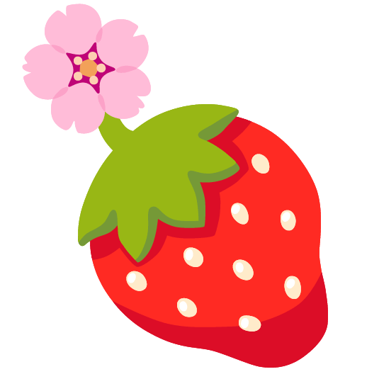 strawberry cherry blossom