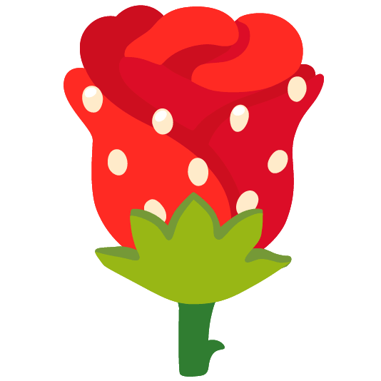 strawberry rose