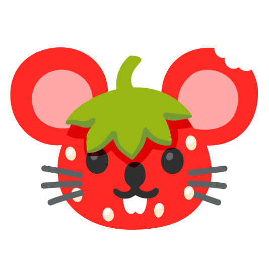 strawberry mouse
