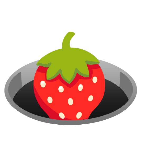 strawberry hole