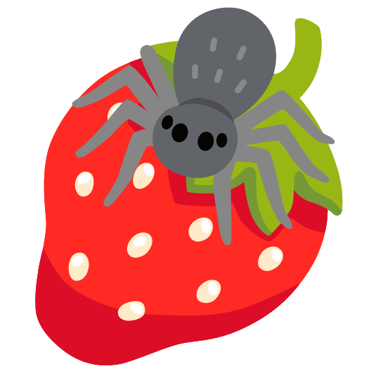 strawberry spider