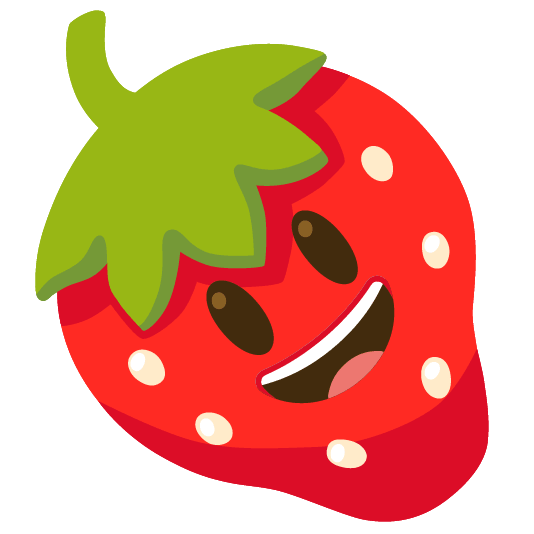 strawberry smiley