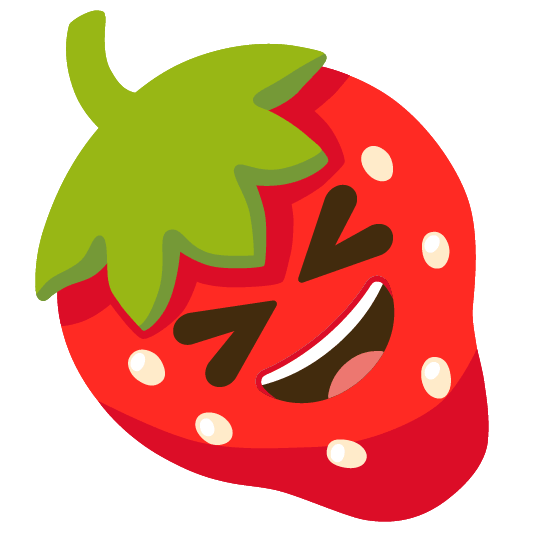 strawberry laughing