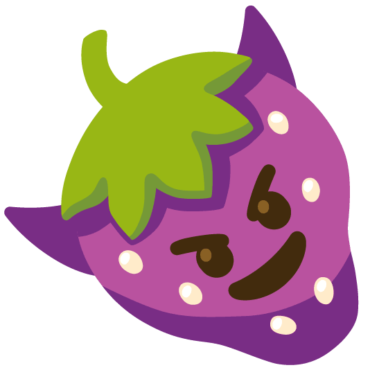 strawberry smiling imp