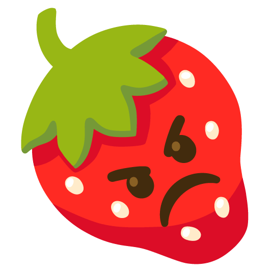 strawberry angry