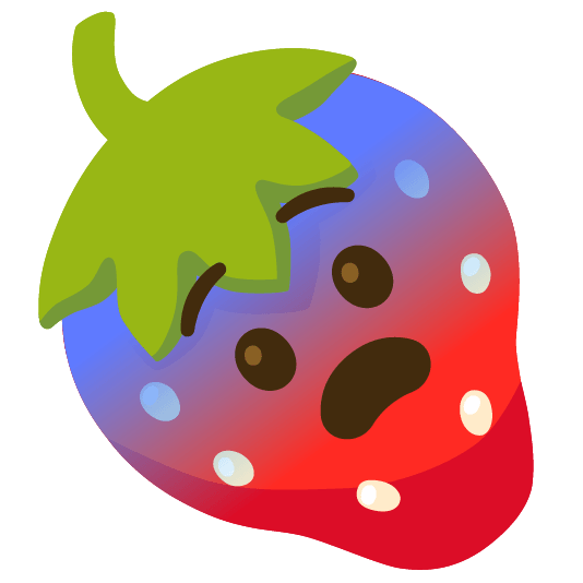 strawberry fearful