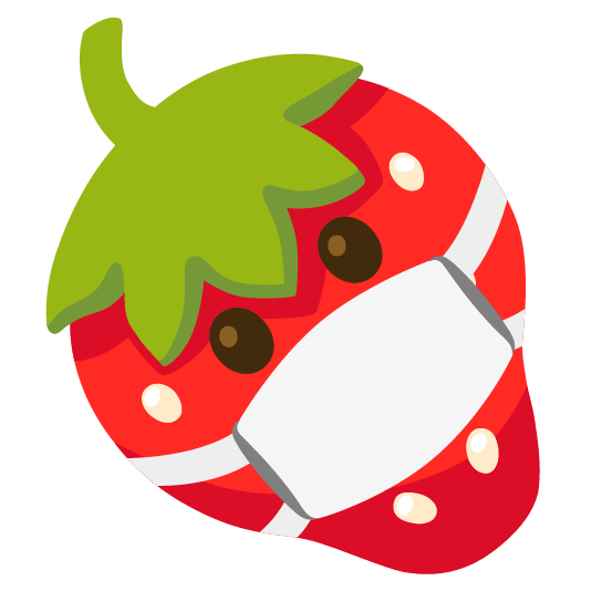 strawberry mask