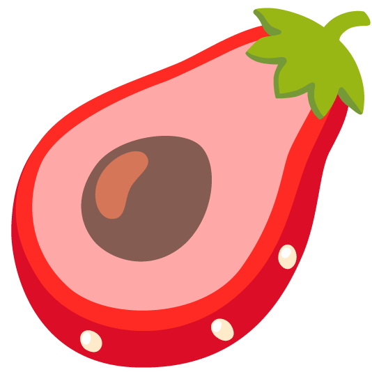 strawberry avocado