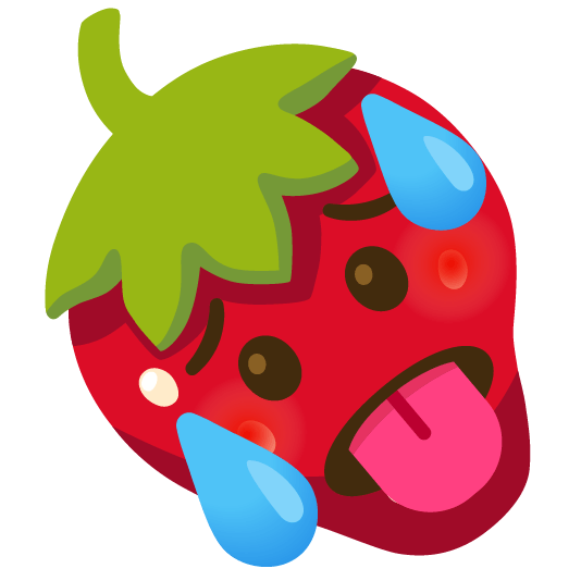 strawberry hot face