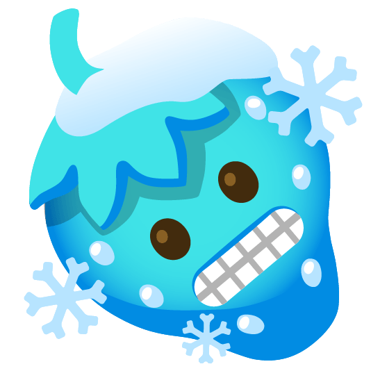 strawberry cold face