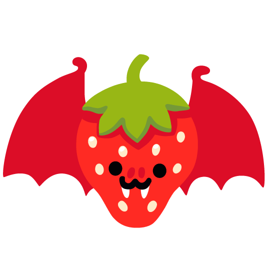 strawberry bat