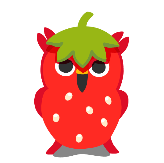 strawberry owl