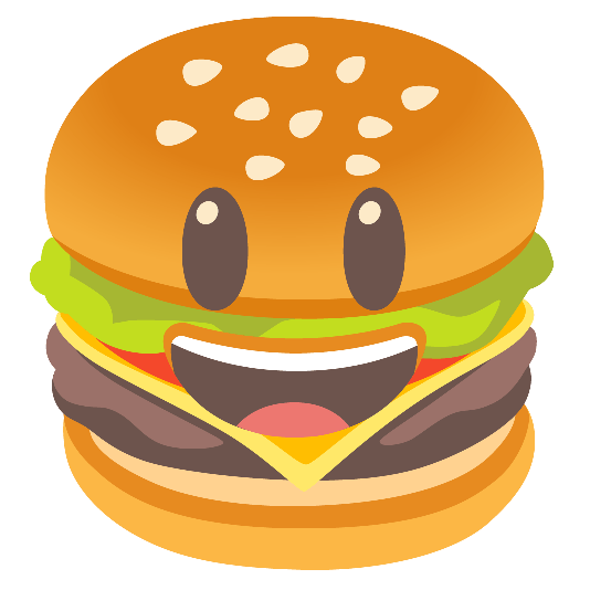 hamburger smiley