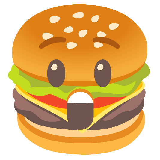 hamburger astonished