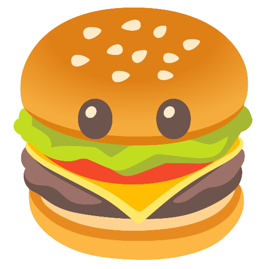 hamburger no mouth