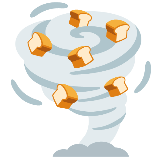 bread tornado