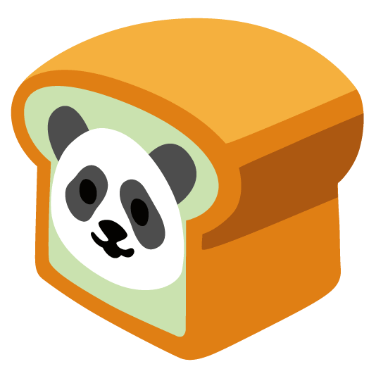 bread panda face