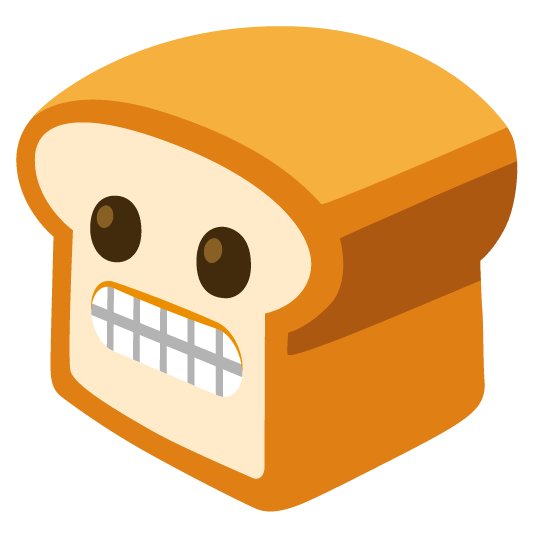 bread grimacing