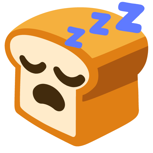 bread sleeping