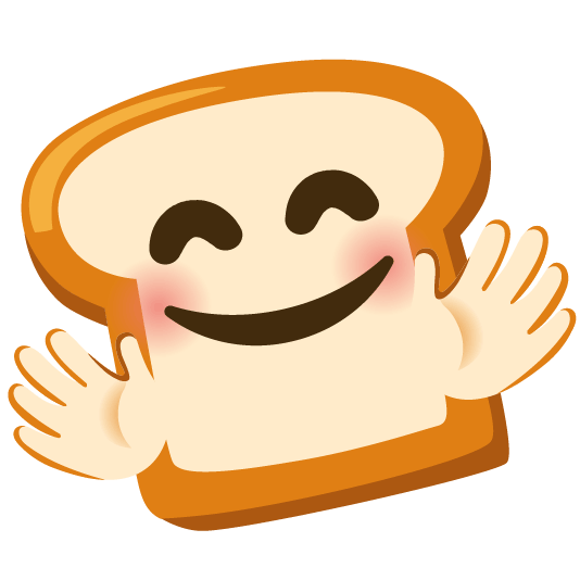 bread hugging face