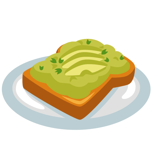 bread avocado