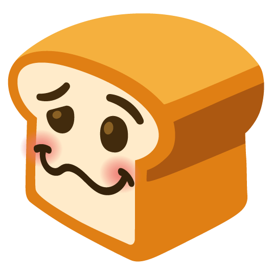 bread woozy face
