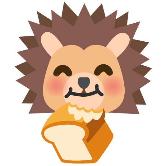 bread hedgehog