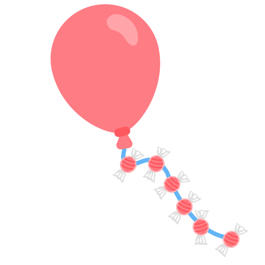 candy balloon
